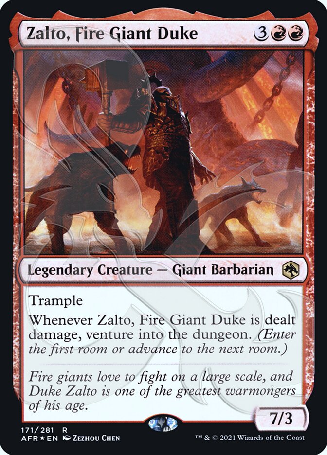 Zalto, Fire Giant Duke (171) [AFR Ampersand Promos]