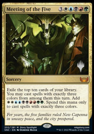 Meeting of the Five (202) [Promo Pack: Streets of New Capenna]