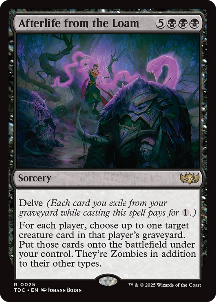 Afterlife from the Loam (25) [Commander: Tarkir: Dragonstorm]