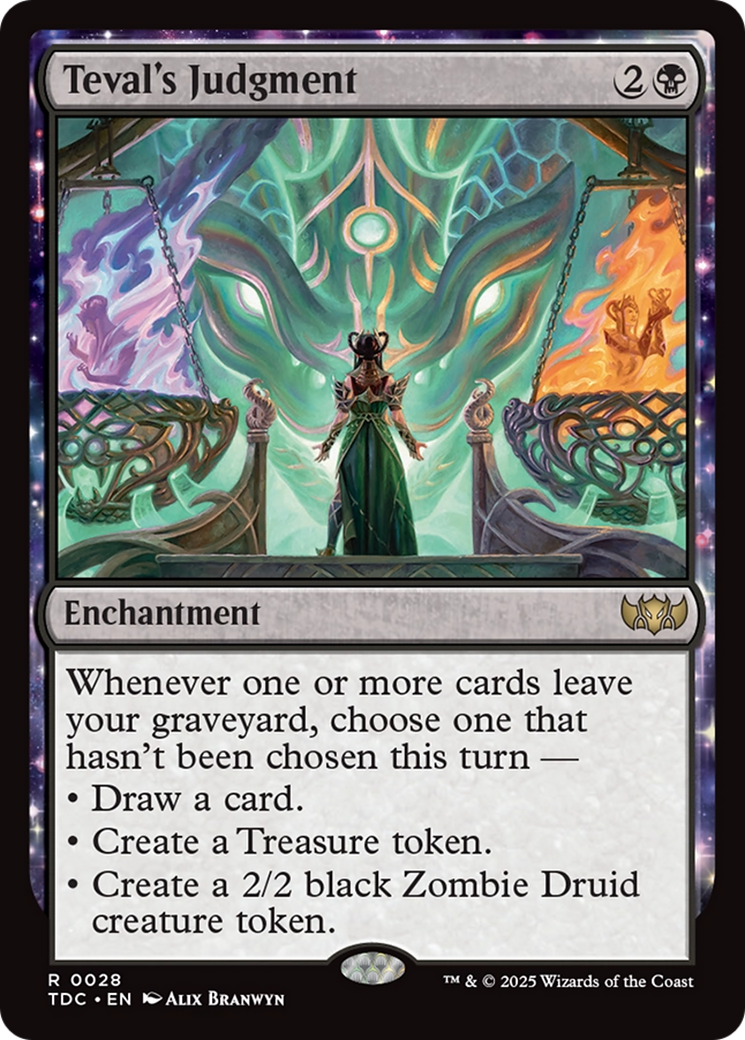 Teval's Judgment (28) [Commander: Tarkir: Dragonstorm]