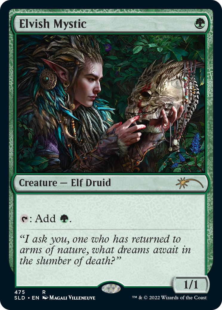 Elvish Mystic (475) (475) [Secret Lair Drop Series]