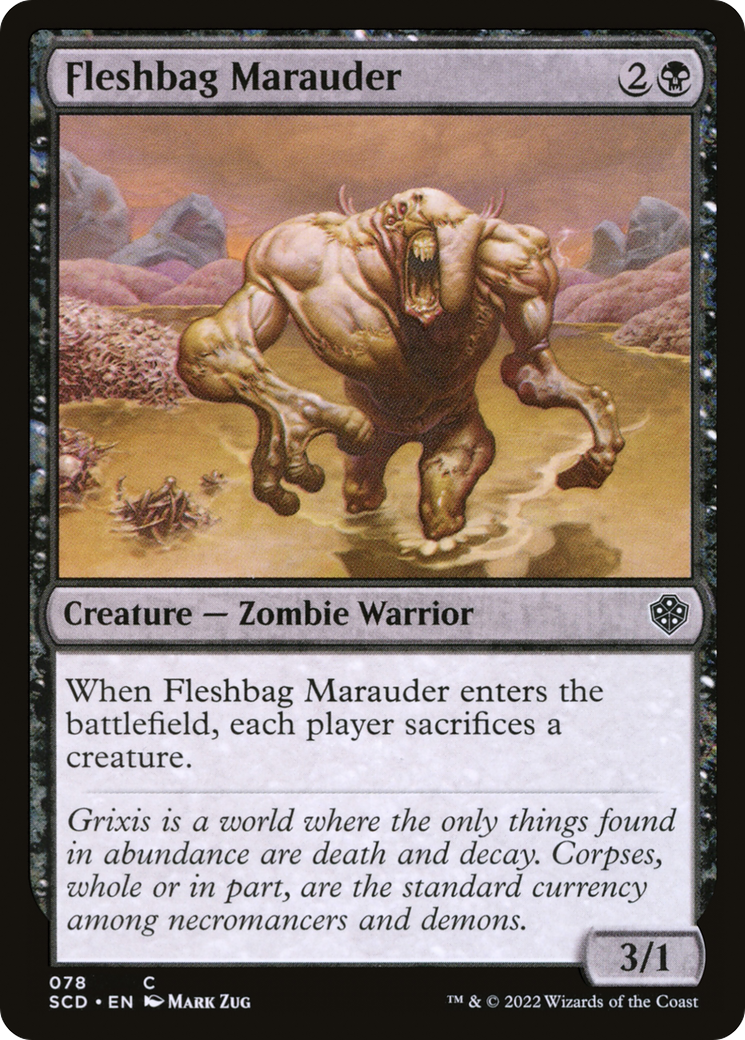 Fleshbag Marauder (78) [Starter Commander Decks]