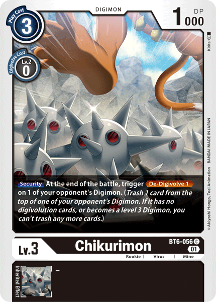 Chikurimon (BT6-056 C) [Double Diamond]