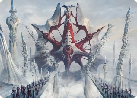 Mondrak, Glory Dominus Art Card (5) [Art Series: Phyrexia: All Will Be One]