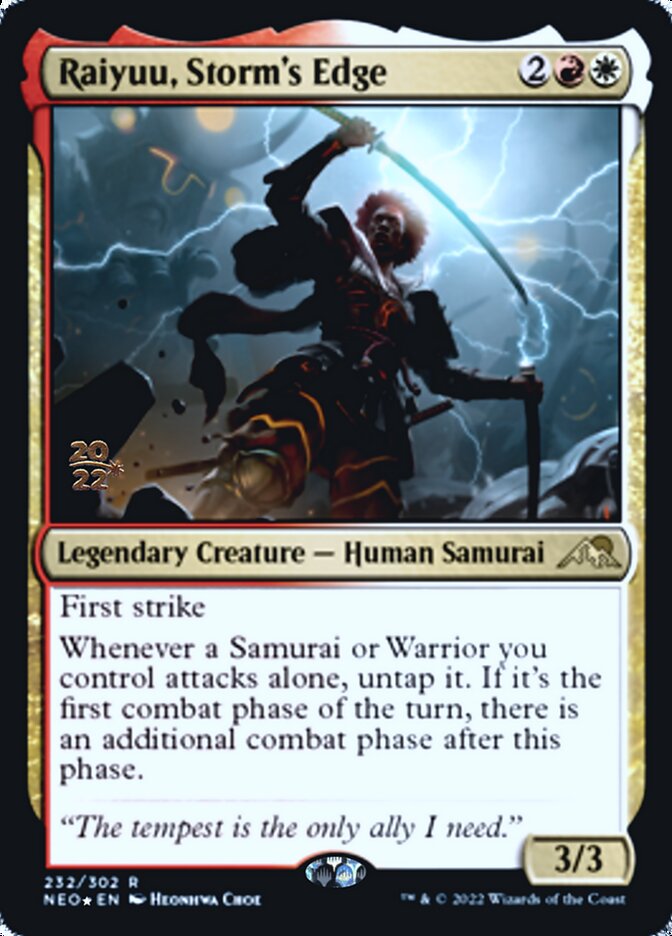 Raiyuu, Storm's Edge (232) [Prerelease Cards]