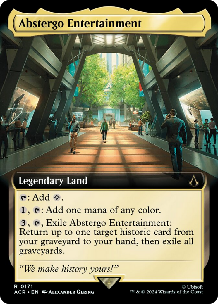 Abstergo Entertainment (Extended Art) (171) [Universes Beyond: Assassin's Creed]