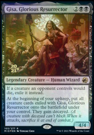 Gisa, Glorious Resurrector (103) [Prerelease Cards]