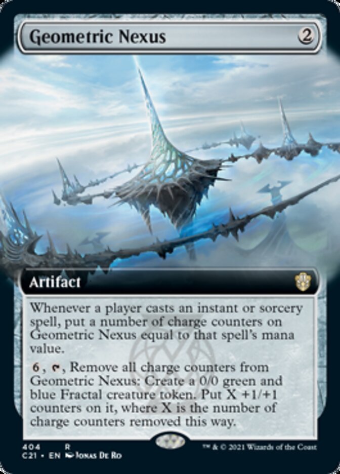 Geometric Nexus (Extended Art) (404) [Commander 2021]