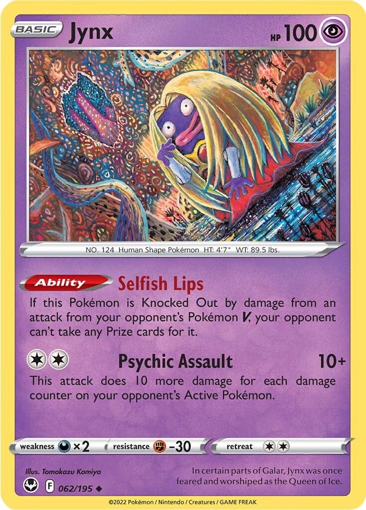 Jynx (062/195) [SWSH12: Silver Tempest]