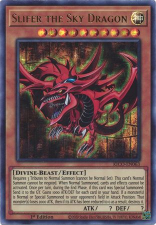 Slifer the Sky Dragon (Ultra Pharaoh's Rare) (KICO-EN063) [King's Court]