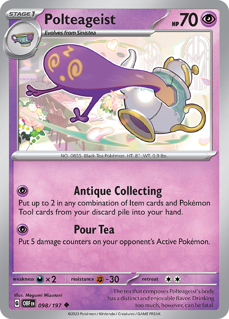 Polteageist (098/197) [SV03: Obsidian Flames]