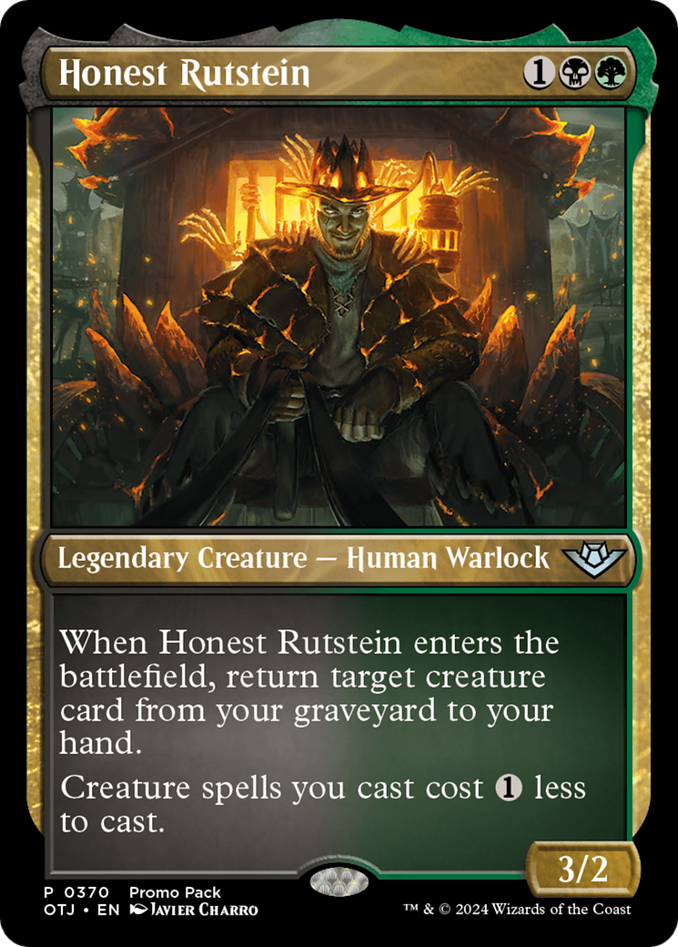 Honest Rutstein (370) [Promo Pack: Outlaws of Thunder Junction]