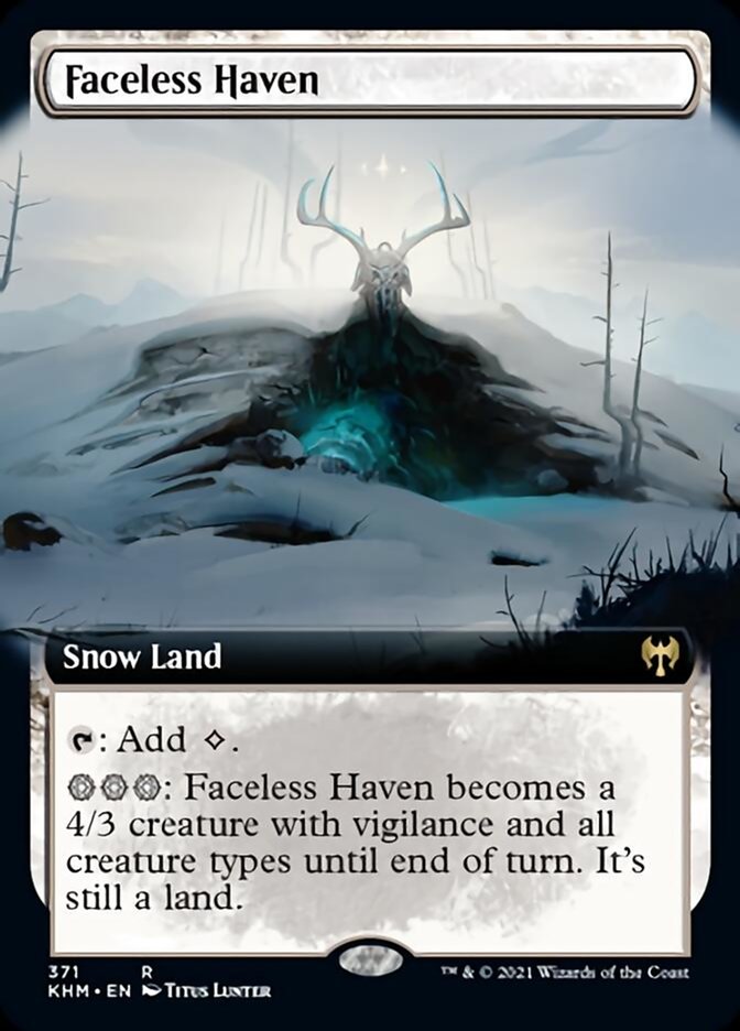 Faceless Haven (Extended Art) (371) [Kaldheim]