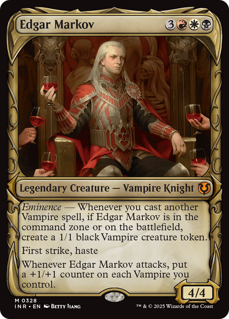 Edgar Markov (Showcase) (328) [Innistrad Remastered]