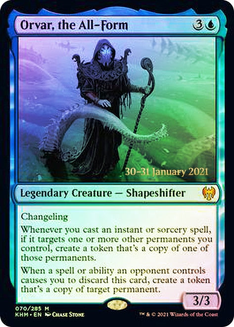 Orvar, the All-Form (70) [Prerelease Cards]
