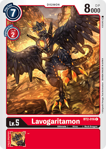 Lavogaritamon (BT2-016 C) [Release Special Booster 1.5]