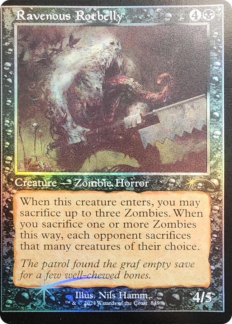 Ravenous Rotbelly (Retro Frame) (849) [Secret Lair Drop Series]