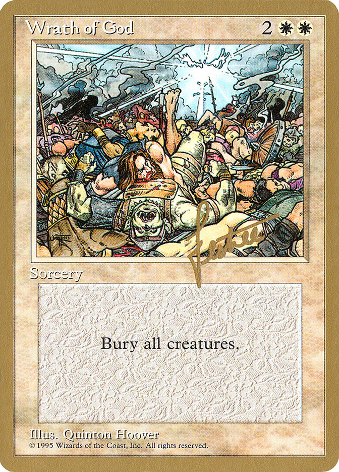 Wrath of God - 1996 Bertrand Lestree (4ED) [World Championship Decks]