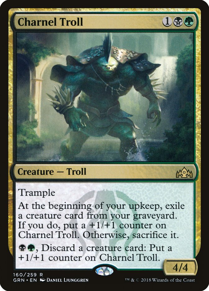 mtg troll cards Charnel Troll [Guilds of Ravnica] — Darkhold Games