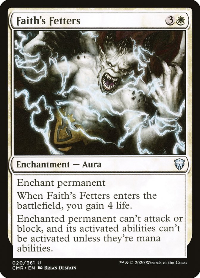 Faith's Fetters (20) [Commander Legends]