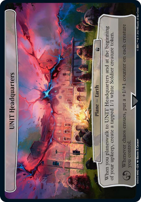 UNIT Headquarters [Planechase]