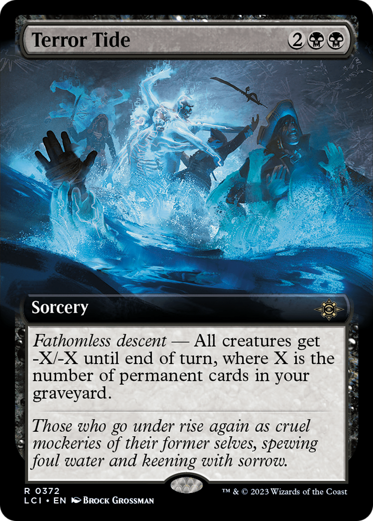 Terror Tide (Extended Art) (372) [The Lost Caverns of Ixalan]
