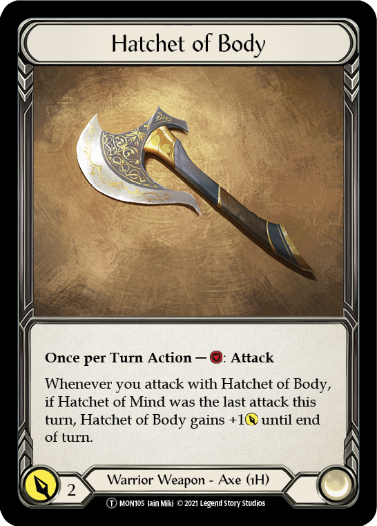 Boltyn // Hatchet of Body (MON030 // MON105) [Monarch]