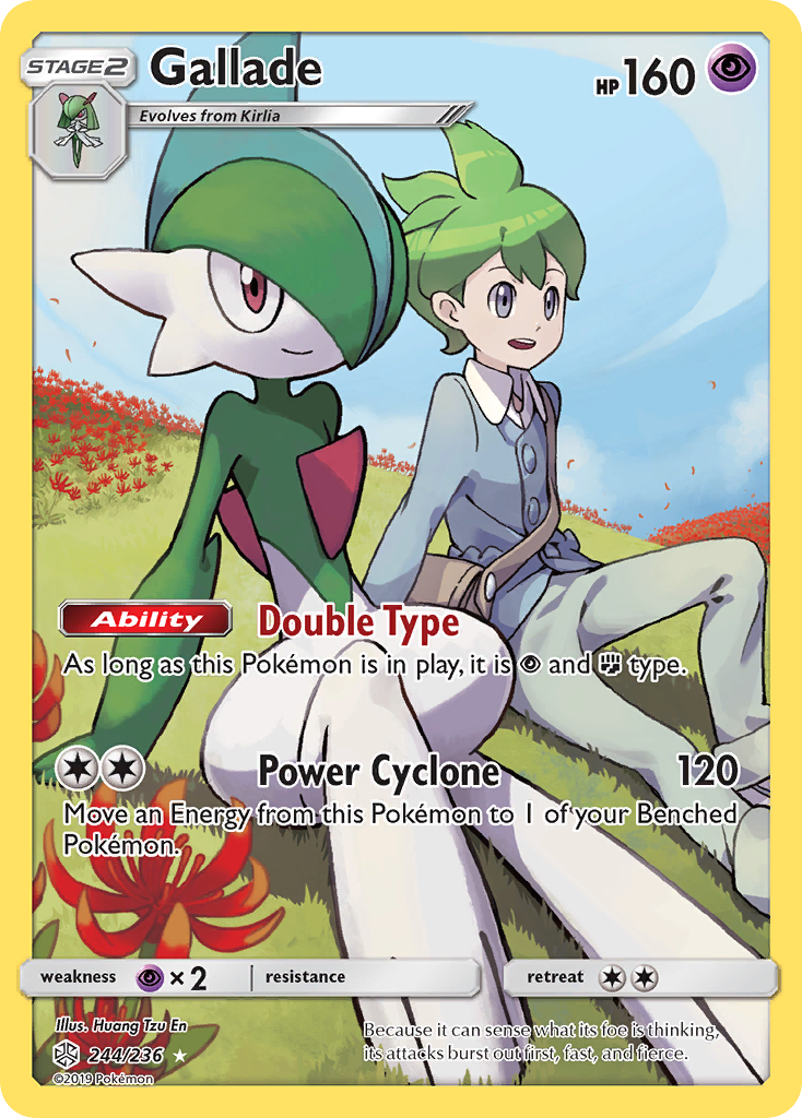 Gallade (Secret) (244/236) [SM - Cosmic Eclipse]