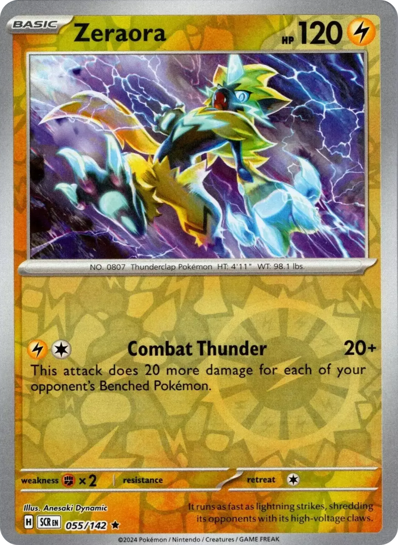 Zeraora (055/142) [SV07: Stellar Crown]