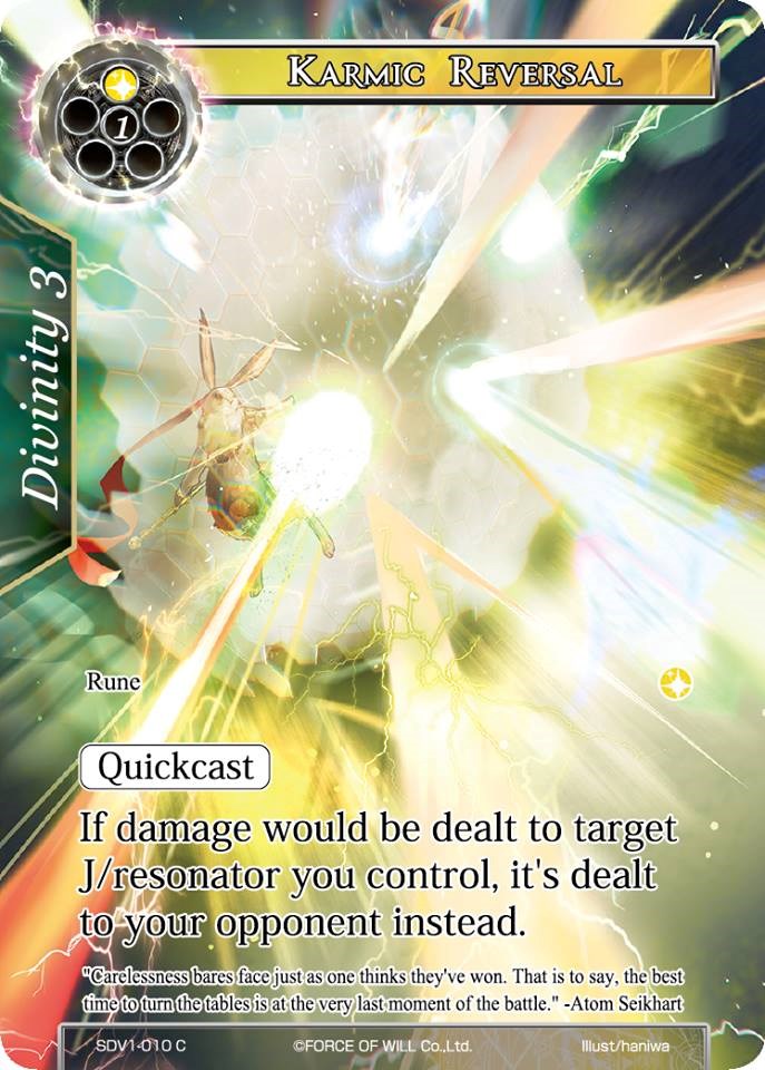 Karmic Reversal (SDV1-010) [Valhalla Cluster Starter Deck]
