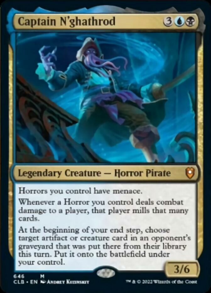 Captain N'ghathrod (646) [Commander Legends: Battle for Baldur's Gate]