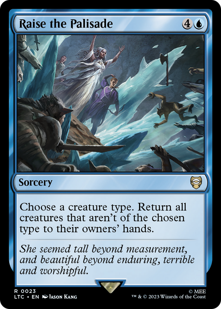 Raise the Palisade (23) [Commander: The Lord of the Rings: Tales of Middle-earth]
