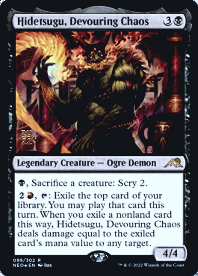 Hidetsugu, Devouring Chaos (99) [Prerelease Cards]