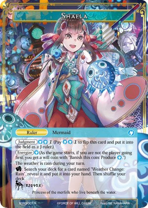 Shaela // Shaela, the Mermaid Princess (SDR3-007) [Reiya Cluster Starter Deck]