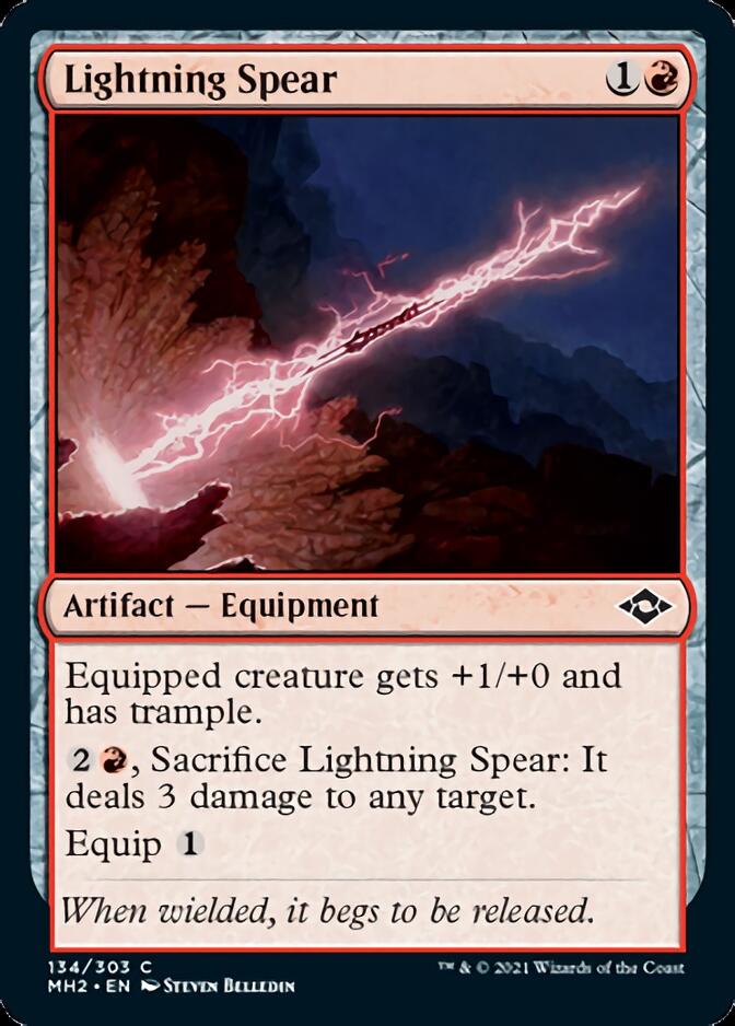 Lightning Spear (134) [Modern Horizons 2]