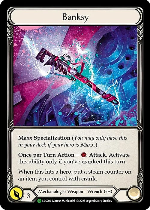 Banksy - LGS201 (LGS201) [Flesh and Blood: Promo Cards]