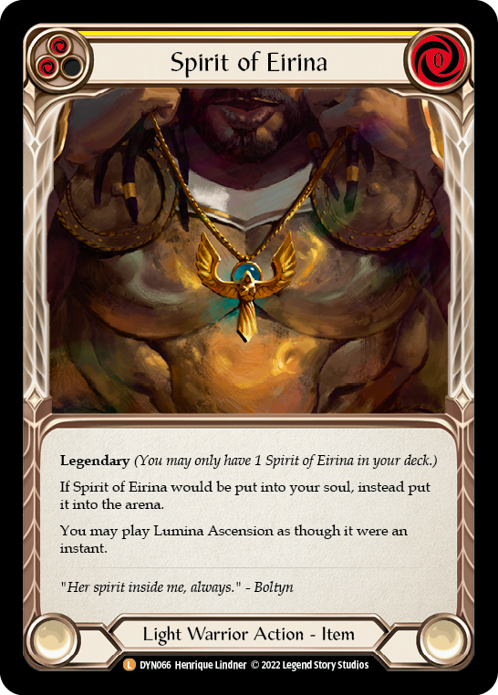 Spirit of Eirina (DYN066) [Dynasty]