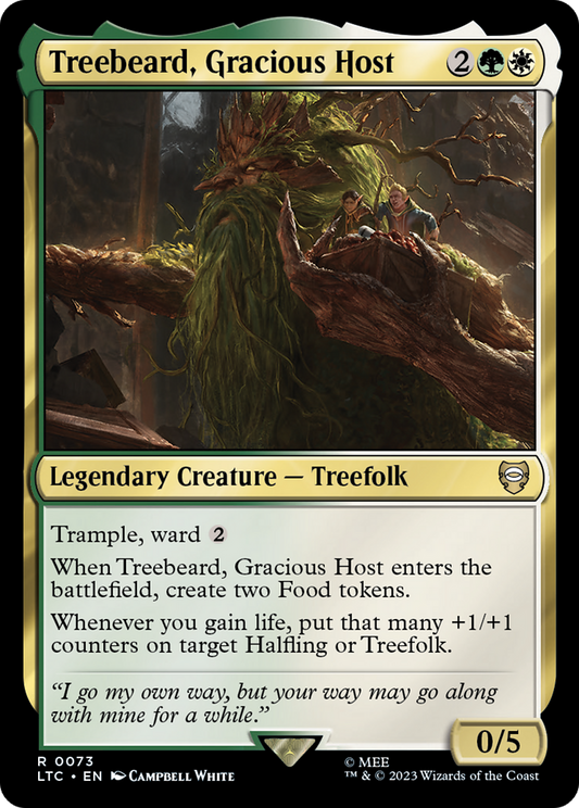 Treebeard, Gracious Host [The Lord of the Rings: Tales of Middle-Earth Commander]