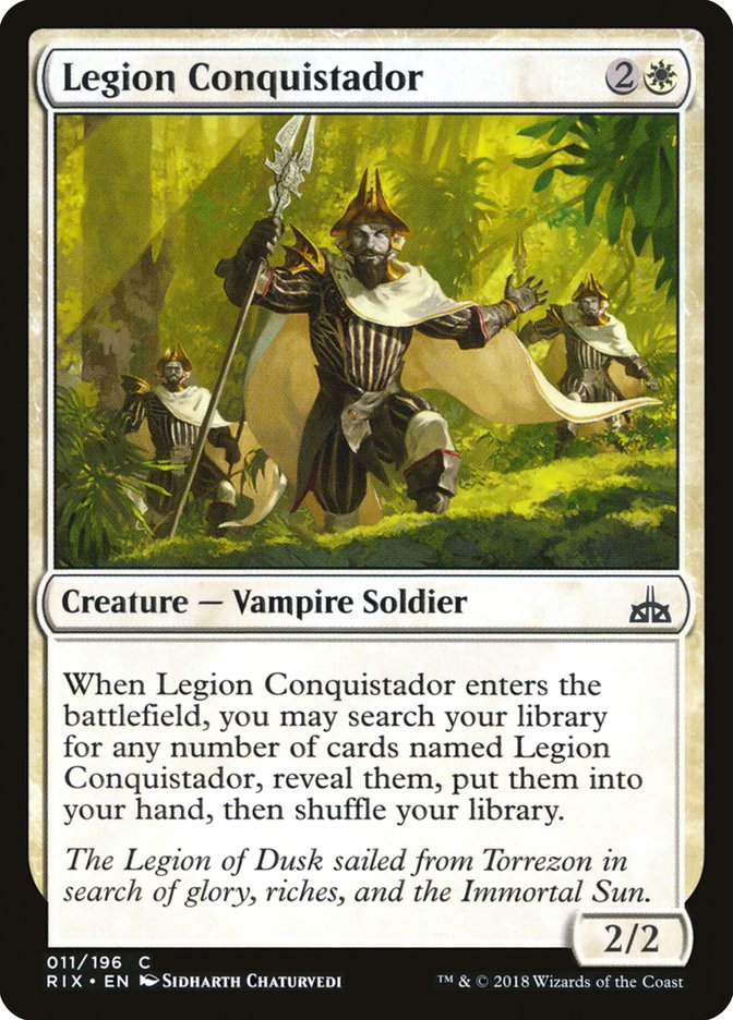 Legion Conquistador (11) [Rivals of Ixalan]