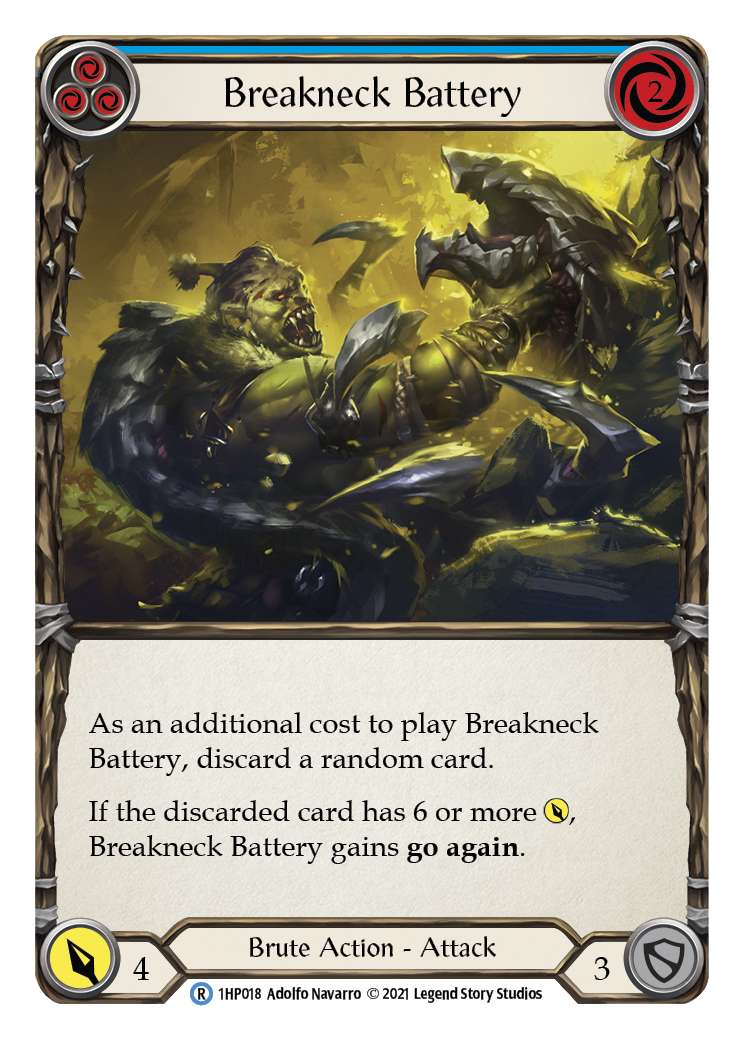 Breakneck Battery (Blue) (1HP018) [History Pack Vol.1]