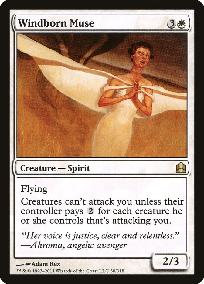 Windborn Muse (38) [Commander]