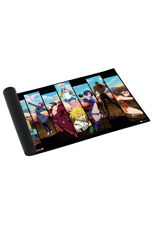Officially Licensed Playmat - Seven Deadly Sins - Heroes Team