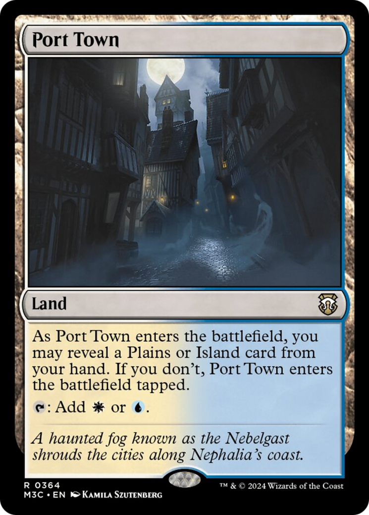 Port Town (Ripple Foil) (364) [Commander: Modern Horizons 3]