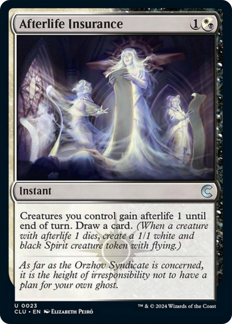 Afterlife Insurance (23) [Ravnica: Clue Edition]
