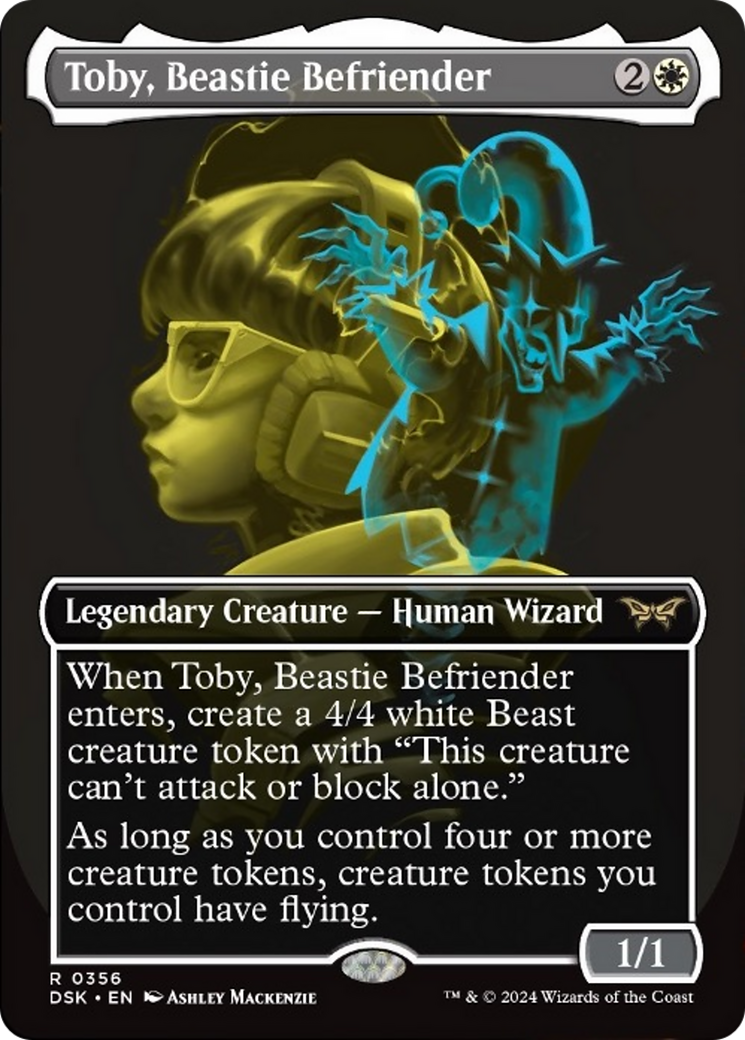 Toby, Beastie Befriender (Showcase) (356) [Duskmourn: House of Horror]
