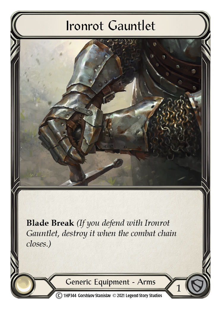 Ironrot Gauntlet (1HP344) [History Pack Vol.1]