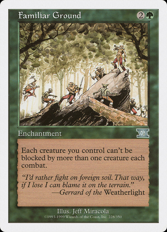 Familiar Ground (228) [Classic Sixth Edition]