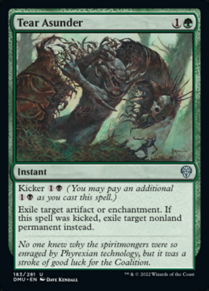 Tear Asunder (183) [Dominaria United]