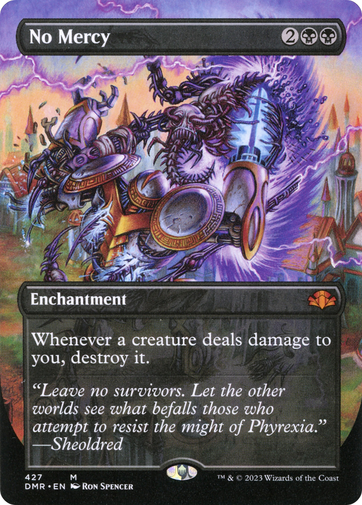 No Mercy (Borderless) (427) [Dominaria Remastered]