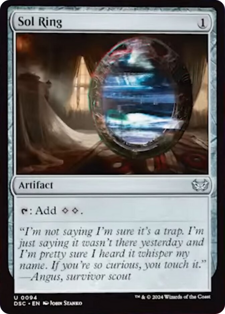 Sol Ring (94) [Commander: Duskmourn: House of Horror]